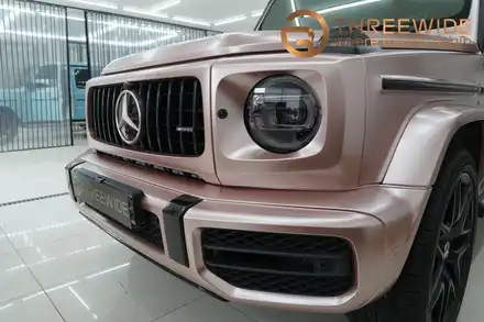 벤츠 지바겐 g63 amg 사틴 로즈골드 크롬 랩핑했어요 / 성남,판교,분당.강남 시공 사진