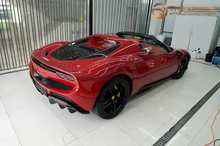 페라리 296 GTS, 전체 프리미엄 PPF l 출고가 4억 원 차량에게 가장 필요한 시공! (#분당 #판교 #FMK #외부 #내부) / 성남시 수정구 시흥동 시공 사진