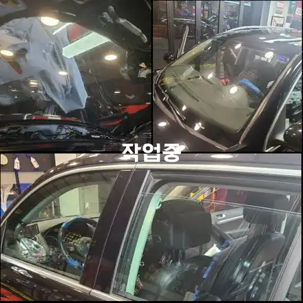 파주 썬팅 잘하는곳 최저가 더이즈커스텀 티구안 쏠라가드 차콜 전체썬팅 시공후기 / 경기 파주 시공 사진