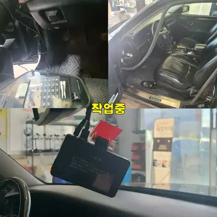 파주 운정 에쿠스 뷰게라 803 V-PRO 블랙박스 시공 작업 후기 / 경기 파주 시공 사진