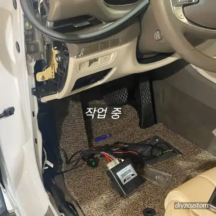\'제네시스 G80 전동 사이드 스텝 장착 작업\' 후기! / 경기 파주 시공 사진