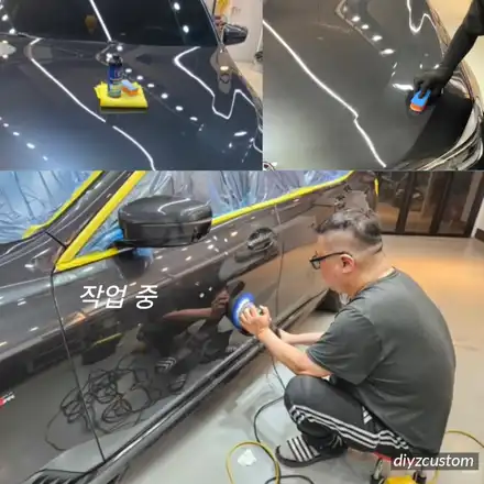 \'BMW 640i GT 전체광택 및 유리막코팅\' 작업 후기! / 경기 파주 시공 사진