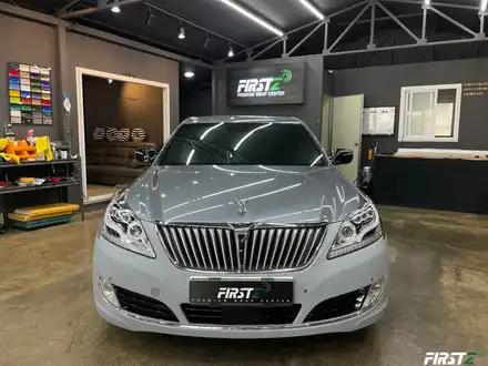대구 PPF전문점 현대 에쿠스 VL500 리무진 블랙홀로그램크롬 전체랩핑 / 대구 수성구 시공 사진