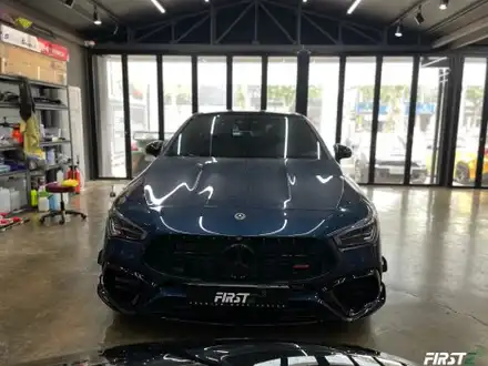 [대구] [수입차전문] 루프스킨 PPF 전문 벤츠 CLA 45s AMG 루프 고광택 블랙 PPF / 대구 수성구 시공 사진
