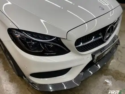 벤츠 C43 AMG 헤드라이트 테일램프 스모그 PPF / 대구 수성구 시공 사진
