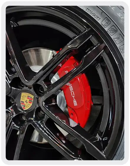 인천 서구 / 레드 캘리퍼도색 / 포르쉐 / 마칸 시공 사진