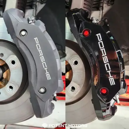 브레이크 캘리퍼 도색 전문점 포텐모터스 / 인천 서구,부평,부천 시공 사진