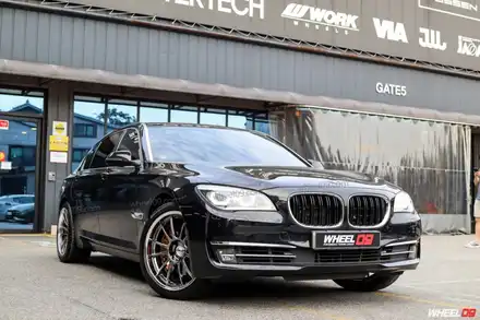 BMW 7시리즈 / SSR 라이너타입 12 20인치 휠튜닝 / 용인 기흥구 시공 사진