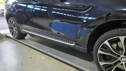BMW X6 F16 사이드스텝 튜닝, 고정형 사이드스텝 장착으로 승하차 편하게! / 인천 계양, 김포, 강서, 부평 시공 사진
