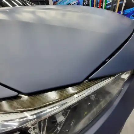 전주랩핑 BMW 420i 매트 인디고 컬러 전체랩핑 / 전주, 광주, 김제 시공 사진