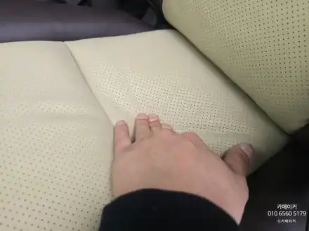 현대 포터2 리무진시트 교체 메모리폼, 허리 버켓으로 화물차의 쿠션과 착석감을 개선하세요 / 남양주시 다산동 시공 사진