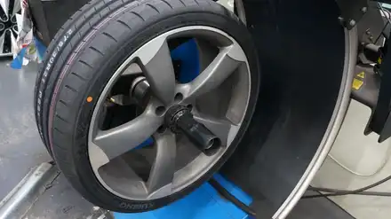 [순천타이어맥스] 아우디A7+55TDI+21인치+PS91+275/30R21+3D얼라이먼트+고속바란스 / 순천, 여수, 광양 시공 사진