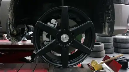 [순천타이어맥스] 스타렉스어반+휠튜닝전문점+타쿠마18인치+대거+금호235/60R18크루젠프리미엄 / 순천, 여수, 광양 시공 사진