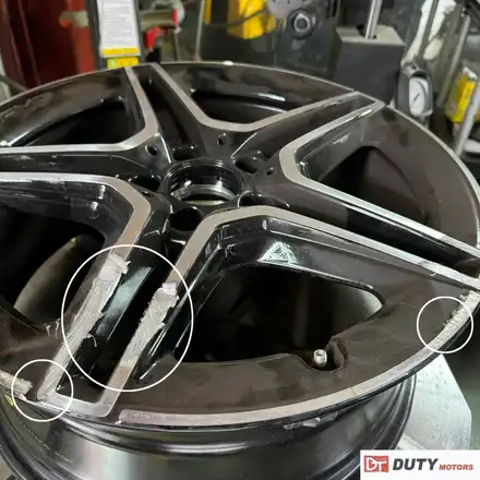 벤츠 CLA250 amg 휠복원 당일작업 후기 / 서울 서초 시공 사진