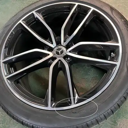 벤츠 GLS580 23인치 양재동 휠 복원 후기 / 서울 서초 시공 사진