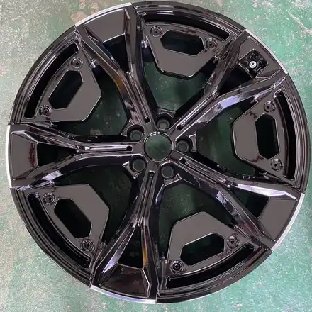 강남에서 휠 복원 BMW 전기차 XM 순정 22인치 / 서울 서초 시공 사진