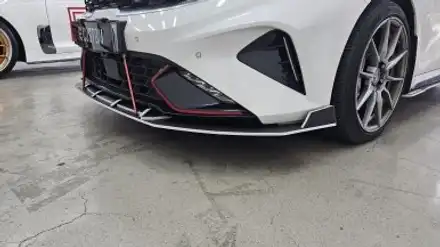심플한 매력의 모토홀릭 K3GT 프론트립 인스톨 / 경기 남양주 시공 사진
