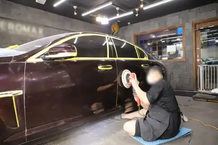 재규어 광택, 믿을 수 있는 인천 광택 전문점에서! / 하남, 광주, 송파 시공 사진
