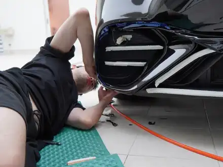 벤츠 GT43 전체PPF 블랙색상은 언제든 정답 / 하남시 감북동 시공 사진
