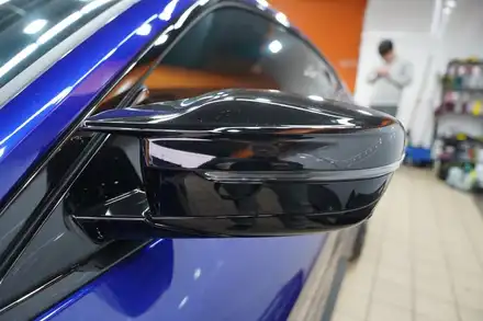 BMW M4는 하단에도 하이그로시가 있어 유광 PPF 시공했습니다 / 하남, 광주, 송파 시공 사진