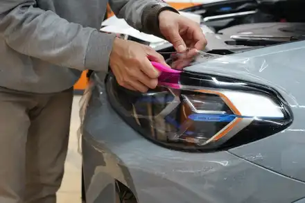 BMWX4 그릴크롬죽이기와 헤드라이트PPF(하남 강남) / 하남, 광주, 송파 시공 사진