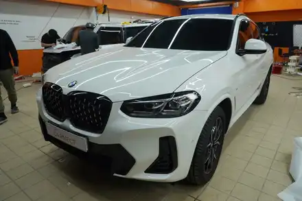 BMWX4 그릴크롬죽이기로 분위기 바꾸기 (자동차부분랩핑) / 하남, 광주, 송파 시공 사진