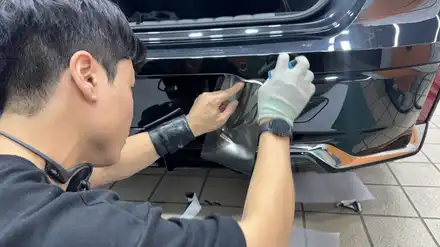 GV70 크롬죽이기 및 루프스킨 시공 가격, 잠실 제네시스 작업기 / 하남시 감북동 시공 사진