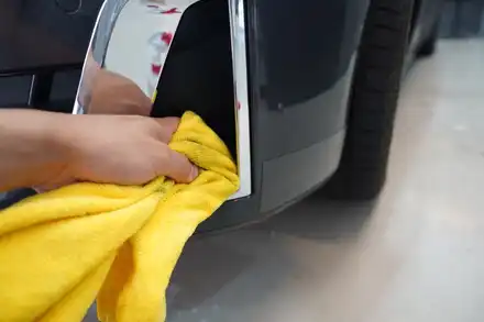 BMW 5시리즈 럭셔리라인 부분크롬죽이기 (판교 서현 위례) / 하남, 광주, 송파 시공 사진