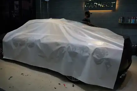 벤츠 CLA 45s AMG 전체 PPF / 하남, 광주, 송파 시공 사진
