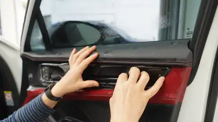 포르쉐 파나메라 실내PPF 하이그로시 상처 보호필름 / 하남시 감북동 시공 사진