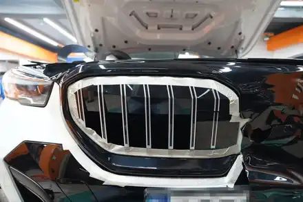 BMW 530I 그릴랩핑 아이코닉글로우 크롬죽이기 / 하남시 감북동 시공 사진