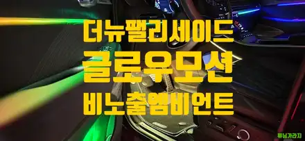 창원 더 뉴 팰리세이드 엠비언트 가장 잘 하는 곳!!! / 창원 의창구 시공 사진