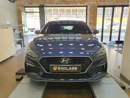 i30 PD N Line 라인 프론트범퍼 신형개조 순정옵션 튜닝 / 경남 김해 시공 사진