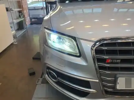 아우디 SQ5 HID LED 전조등 & 후진등 광량업 / 경남 김해 시공 사진