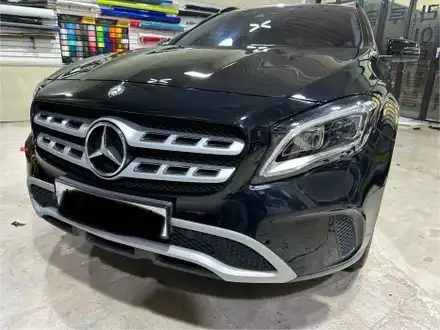 인천 벤츠랩핑_BENZ GLA, 비비드 유광블랙 고광택 전체랩핑 시공후기 / 인천 서구, 부평, 부천 시공 사진