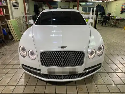 인천 벤츠랩핑_벤틀리 플라잉스퍼 다이아몬드 화이트펄 전체랩핑 시공후기 / 인천 서구, 부평, 부천 시공 사진