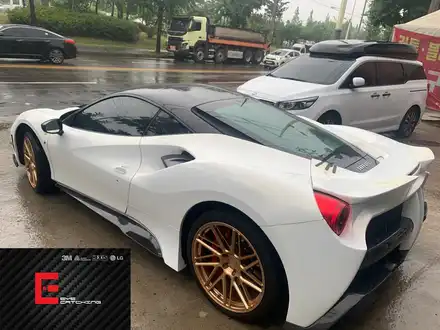 [인천랩핑 아이캐칭]페라리 488GTB 3M 화이트스파클골드 전체랩핑 / 인천 서구, 부평, 부천 시공 사진