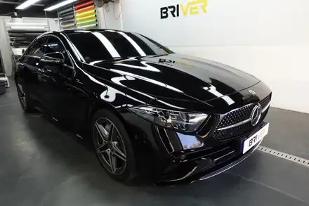 벤츠 CLS 300D 보닛과 트렁크 PPF로 신차 보호하기 / 서울 양천구 시공 사진