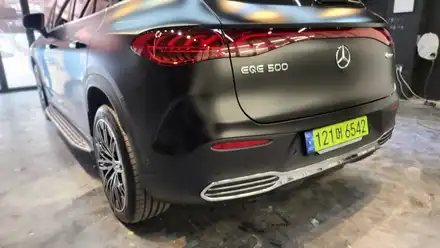벤츠 EQE500SUV 전체 무광 PPF로 인천 포엑스포에서 분위기바꿨어요! / 인천, 부평, 부천 시공 사진