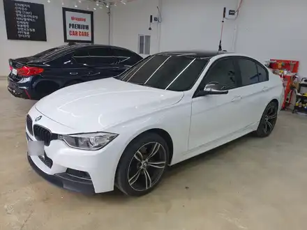 BMW F30 3시리즈 골드스파클랩핑,큐브90 유리막코팅(화이트골드펄랩핑) / 시흥, 안산, 군포, 안양 시공 사진