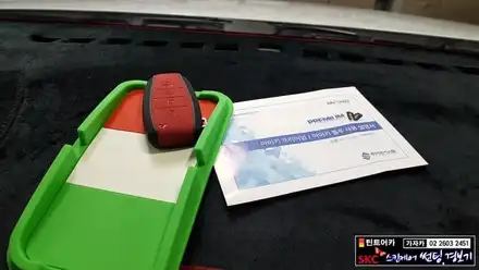 [현대 코나 차량]소형 SUV 차량 대표 스타트버튼 시동차량에 설치가능한 원격시동경보기 \