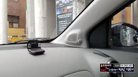 쉐보레 아베오 후측방경보기 추돌사고회피 지원시스템 카비스 BSA센서 사각지대 차량을 감지해서 경고해 드립니다. / 양천구 신월동 시공 사진