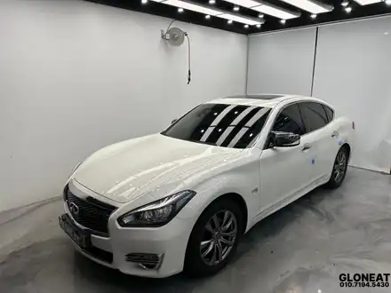 인피니티 Q70 실내 엠비언트,루프스킨,락폴딩 시공 패키지 / 인천 서구 시공 사진