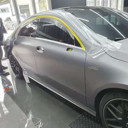 벤츠CLA 45AMG 전체무광PPF 작업 / 성남, 판교, 용인 시공 사진