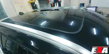 [EXA][대구랩핑전문] 볼보 XC40 루프스킨 + 사이드미러 랩핑 + 블랙패키지 시공 ( 3M 2080 유광블랙) / 대구 달성군 화원읍 시공 사진