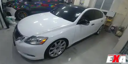 [EXA][대구랩핑] 렉서스 GS460 전체랩핑 / GS460랩핑 GS460실내랩핑 GS460루프스킨 대구전체랩핑 대구루프스킨 대구실내랩핑 전문 / 대구 달성군 화원읍 시공 사진