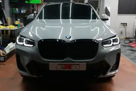 전체랩핑 (AX 슈퍼글로시 브루클린그레이) / BMW / X4 (G02) / 대구 달성군 시공 사진