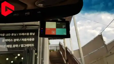 라세티 FULL HD 블랙박스 2채널 터치고 G5 장착 / 청주 신봉동 시공 사진