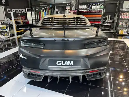 카마로 글램(GLAM) 매트 슈트 블랙 전체랩핑 제거 및 재시공 / 광주, 성남, 용인, 수원 시공 사진