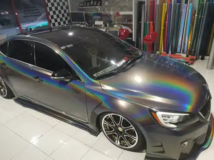 K7 그레이 레인보우펄 전체랩핑 / 구미시 비산동 시공 사진